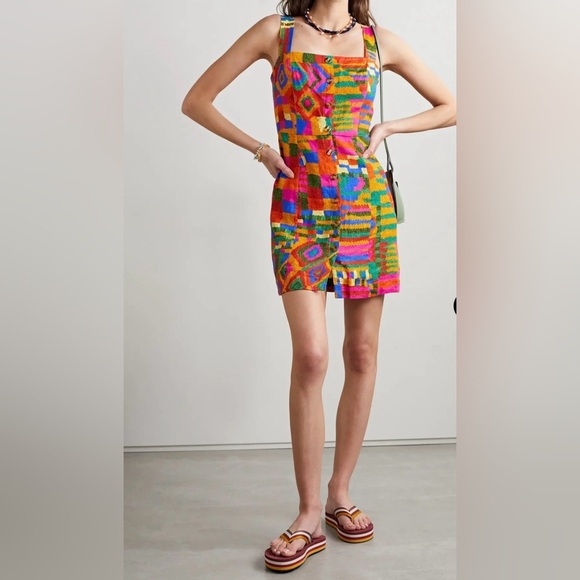 FARM Rio Multicolor Geometric Mini Dress - Picture 2 of 9